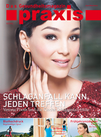 Kundenzeitschrift Das Gesundheitsmagazin praxis