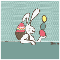 Osterkarte 2013 Guggenberg