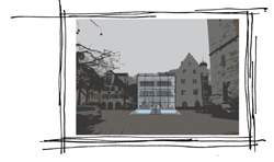 Fotomontage Diplomarbeit Guggenberg